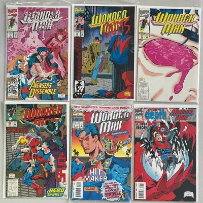 
(6) Marvel Comics Group Wonder Man 1992 And 1993
