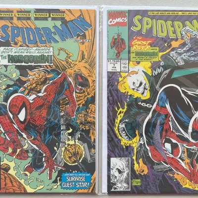 Marvel Comics Group 1992 Spider-man Hobgoblin Part 1 And 2 No. 6 And 7