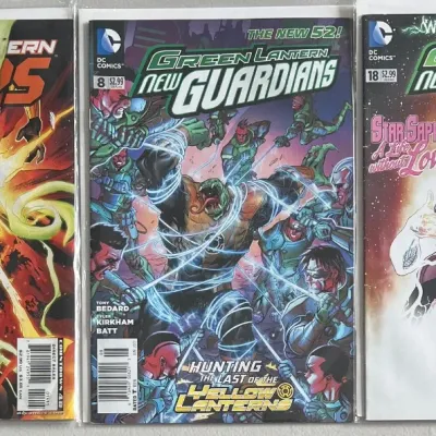 
DC Comics Green Lantern 14 2007, 8 2012, And 18 2013