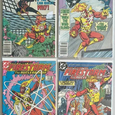 DC Comics The Fury Of Firestorm The Nuclear Man 1984 And 1985 28-30 And 26