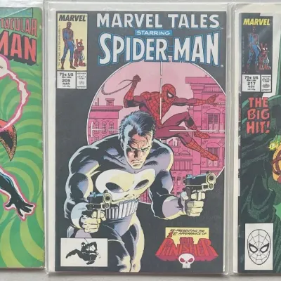
Marvel Comics Group 1986, 1987, And 1988 The Spectacular Spider-man And Marvel Tales