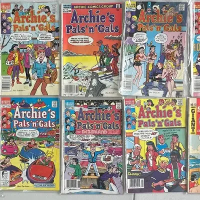 
(14) 1970's And 80's Archie Comics Group - Pals N' Gals, Laugh Out, And Betty's Diary