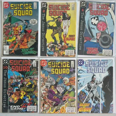 DC Comics Suicide Squad 1989 25, 27, 28, 30, 34, And 36