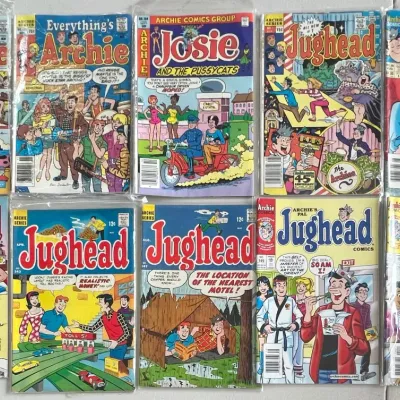 (10) Archie Comics Group 1980s & 1990s Everything's Archie, Jughead, And Josie Comic Books
