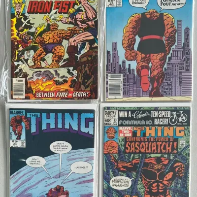 
Marvel Comics Group The Thing 1976 25, 1981 83, 1984 22, 1985 23