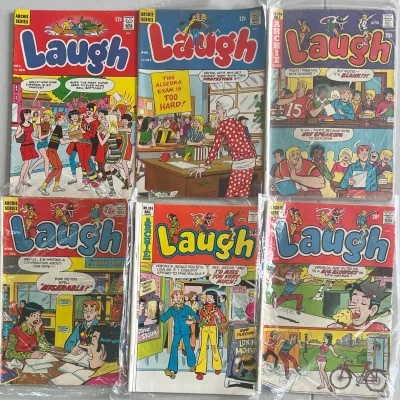 
(6) Archie Comics Group Laugh 1966-1976