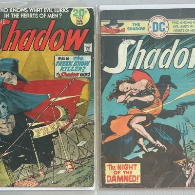 DC Comics The Shadow 2 And 12 1974