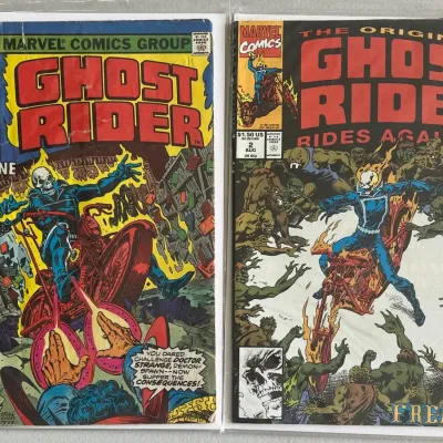 Marvel Comics Group Ghost Rider 1978 30 And 1991 2