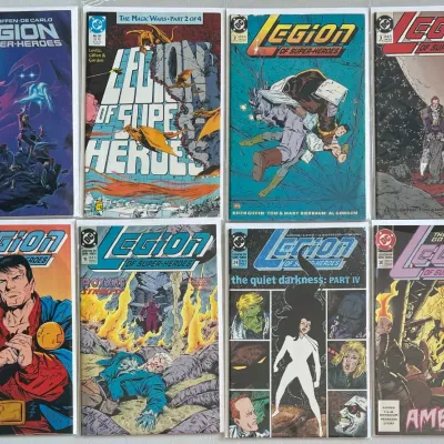 (8) Dc Comics Legion Of Super-heroes 1988- 1992