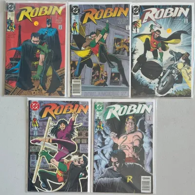 
DC Comics Robin 1991 Complete 5 Part Series