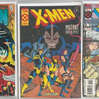 Marvel Comics Group X-men 1995 3, 1994 1, And 1994 11