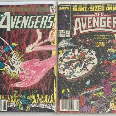 
Marvel Comics Group The Avengers 1982 231 And 1987 16