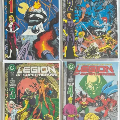 DC Comics Legion Of Super-heroes 1987 The Universo Project Chapters 1-4
