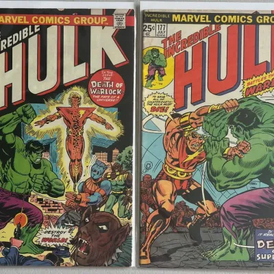 Marvel Comics Group The Incredible Hulk 1974 177 And 178