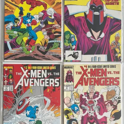 Marvel Comics Group X-men Vs. The Avengers No. 1-4 1987