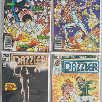 
Marvel Comics Group Dazzler 1982 19, 20, 21, And 22