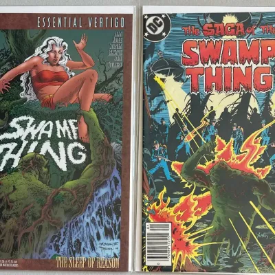 DC Comics Swamp Thing 20 1984 And Vertigo 5 1997