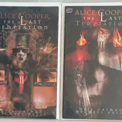 Marvel Music Alice Cooper The Last Temptations Book II & III 1994