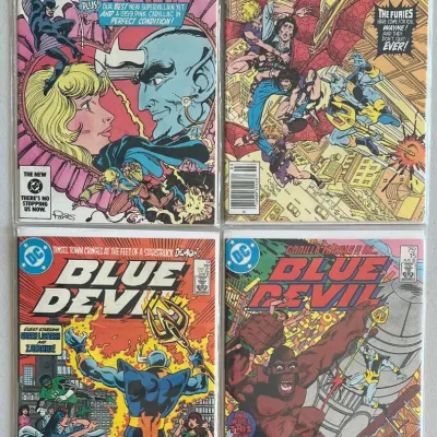 DC Comics Blue Devil 1984 And 1985 7, 10, 13, And 15