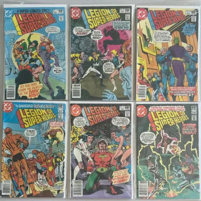 
DC Comics Legion Of Super-heroes 1980 And 1981 270, 271, 273-276