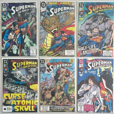 DC Comics Superman The Man Of Steel 1991 2-7