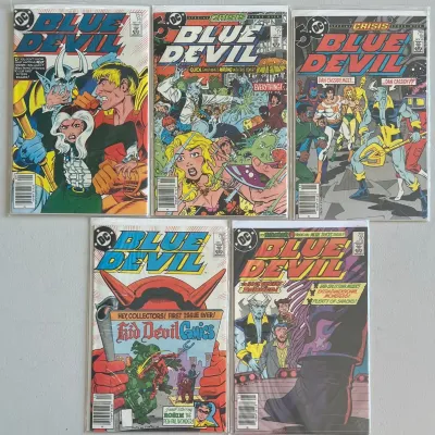 DC Comics Blue Devil 1985 And 1986 16-20