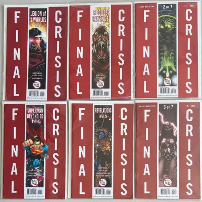 (6) Assorted DC Comics 2008 Final Crisis
