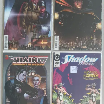 (4) DC Comics The Shadow - Midnight In Moscow 1-3 2014 And 16 1991