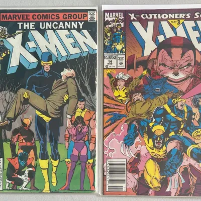 Marvel Comics Group X-men 1982 67 And 1992 14