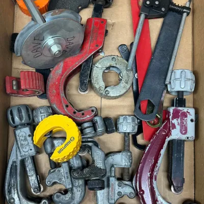 
Plumbing Lot - Pipe And Tube Cutters - Ridgid, Raptor,milwa