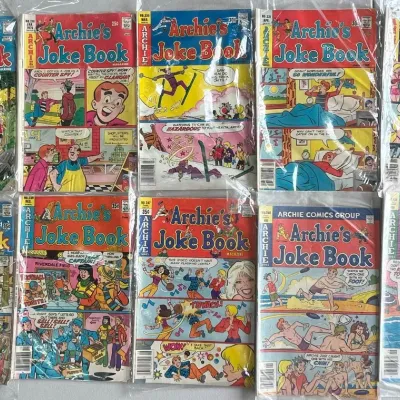 (10) 1970s & 1980s Archie Comics Group Archie's Joke Book And Pals N Gals