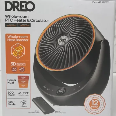 Dreo Whole-room PTC Heater And Circulator With Original Box