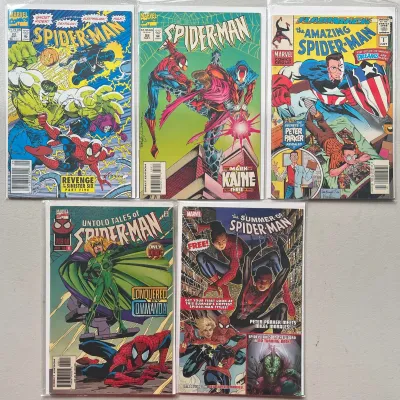 
(5) Marvel Comics Group 1992-2012 The Amazing Spider-man Comic Books