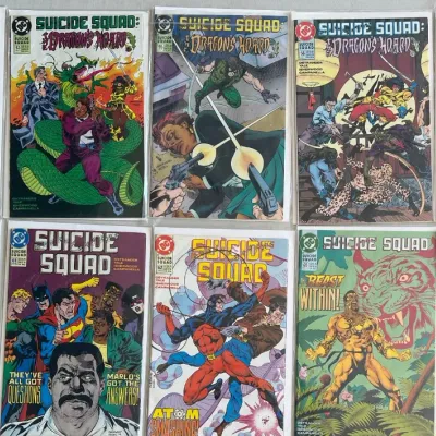 (10) DC Comics Suicide Squad 1991 And 1992 - 52-66