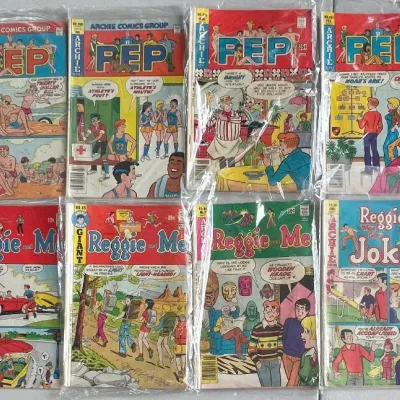 
(12) Vintage Archie Comics Group Reggie And Me & Pep Comic Books