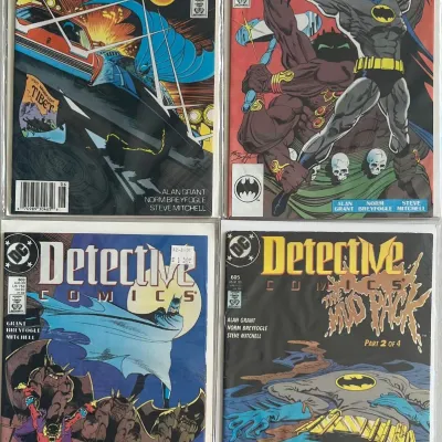 (4) Dc Comics Detective Comics 1989 601-603 And 605