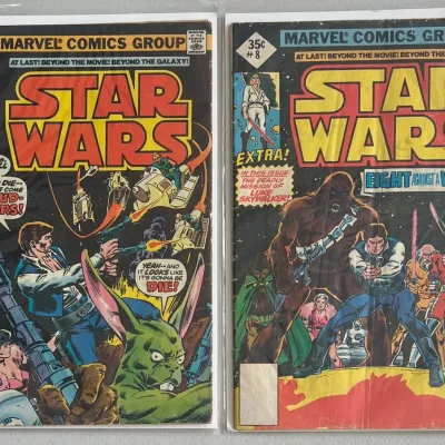 Marvel Comics Group Star Wars 1978 8 And 9