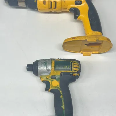DeWalt Cordless Impact Driver And DW998 1/2" Hammer Drill (as Is)