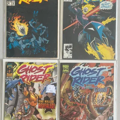 
Marvel Comics And Marvel Edge Ghost Rider 1992 98, 1993 35, 1996 74, And 1995 67