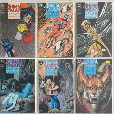 
DC Comics Animal Man 1992 And 1993 Part 1-7 Edition 51-56