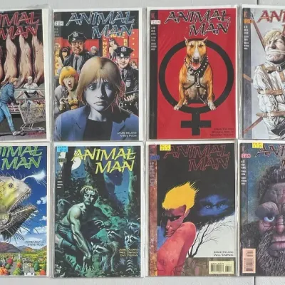 
(12) DC Comics Animal Man 1992 -1994 50, 57-66, And 68
