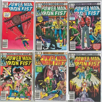 
Marvel Comics Group Power Man And Iron Fist 1982 -1983 88-93