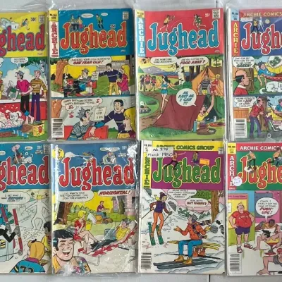 
(12) 1970s And 1980s Archie Comics Group Jughead Comic Books