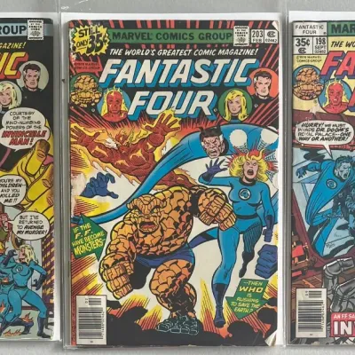 Marvel Comics Group The Fantastic Four 1978 196, 198, And 203