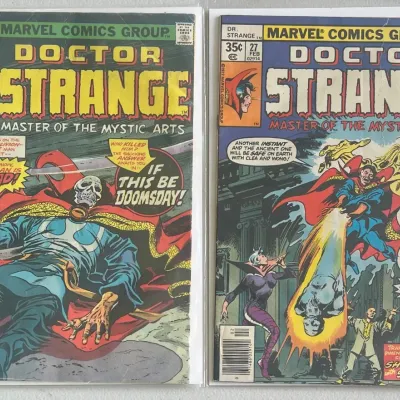 
Marvel Comics Group Doctor Strange 1977 27 And 1975 12