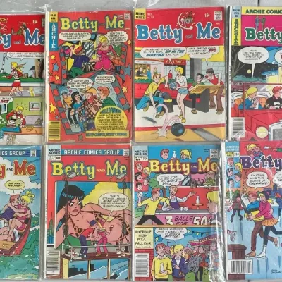 
(12) 1970's And 80's Archie Comics Group - Betty, Betty And Me