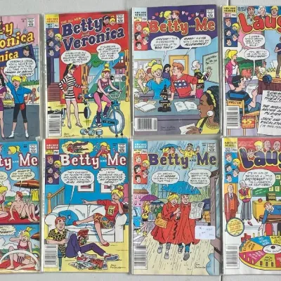 (12) 1980's And 90's Archie Comics Group - Laugh, Betty And Veronica, Betty And Me