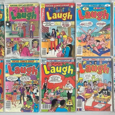
(10) 1970s & 1980s Archie Comics Group Laugh Comic Books