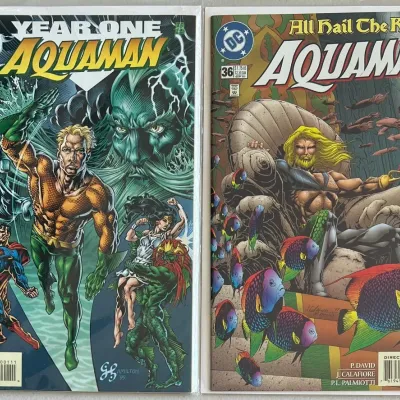 DC Comics Aquaman 1 1995 And 36 1997