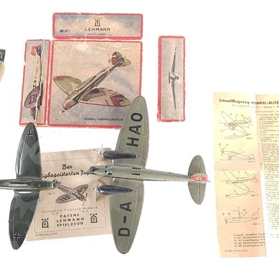 Sale Photo Thumbnail #314: Lehmann Luftwaffe Heinkel He 111 & He 70 Blitz Airplanes
